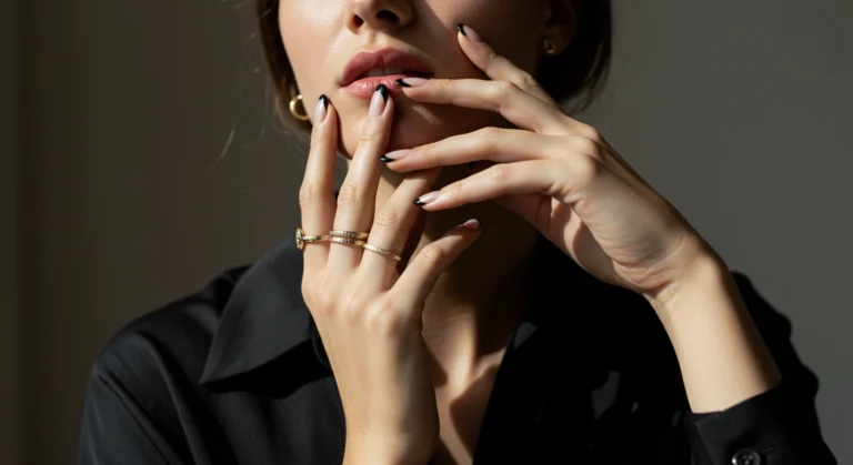 15+ Chic Black French Tip Nails That Are Taking Over 2025