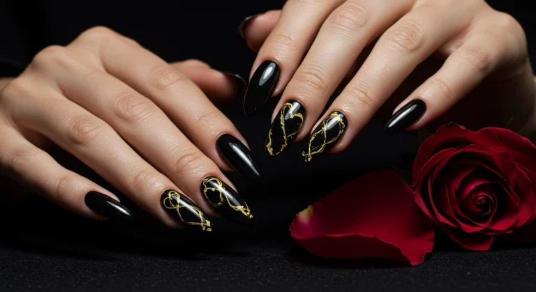 15+ Moody Dark Valentines Day Nails for a Rebel Heart in 2025