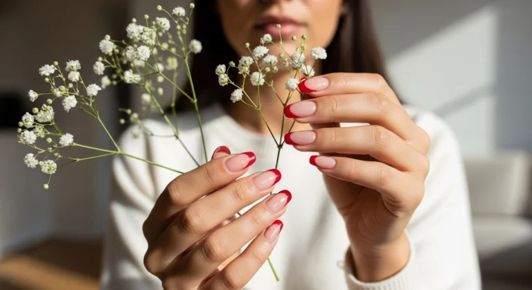 15+ Chic Red French Tip Nails That Will Be Everywhere in 2025
