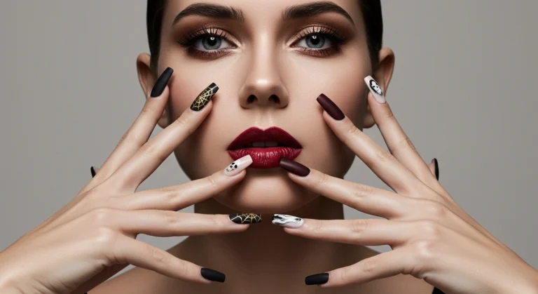 20+ Spooky Coffin Halloween Nails to Die For in 2025