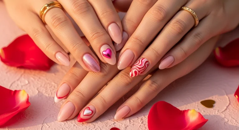20+ Cute Valentines Day Nails to Fall in Love With in 2025