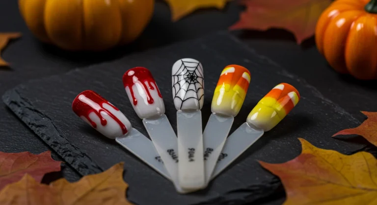 25+ Spooky Halloween French Tip Nail Ideas for 2025