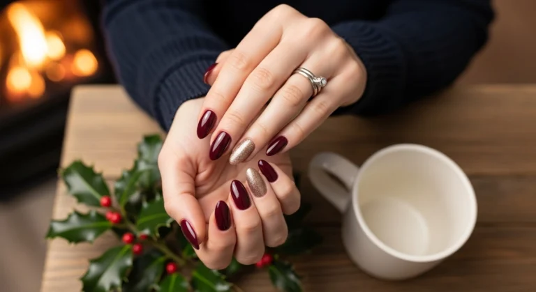 20+ Chic Elegant Christmas Nails That Look So Luxe in 2025