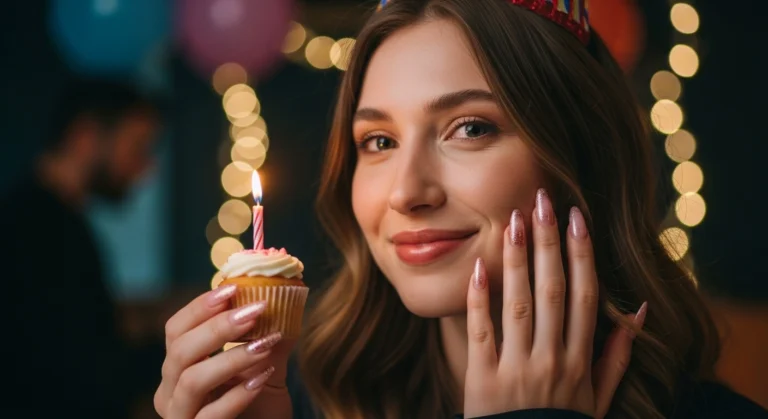 20+ Pretty Birthday Nails That Will Steal the Show in 2025